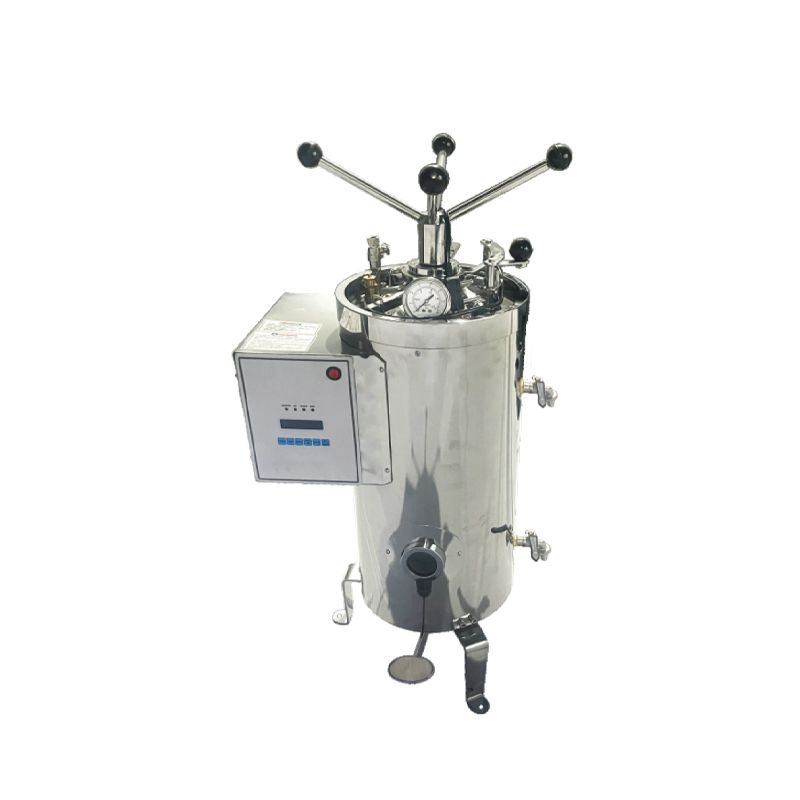 BI – 702 VERTICAL DOUBLE WALLED RADIAL LOCKING AUTOCLAVE